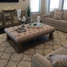 Gowans Floor Shelf Coffee Table With Storage Ottoman In Living Room Ottoman Coffee Table Decor Living Room Decor Cozy