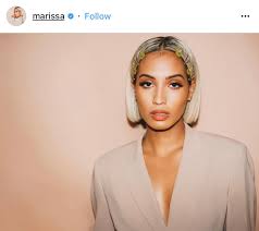 For this amazing platinum blonde curly hair, combine several tones of cold beige and sandy blonde, add white and platinum babylights to create extra dimension. Blonde Hair On Black Women Essence