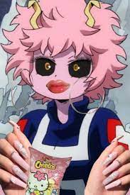 Well put them here for the world to see. Pin By Star On Hot Cheeto Girls Mha Anime Cursed Images Image