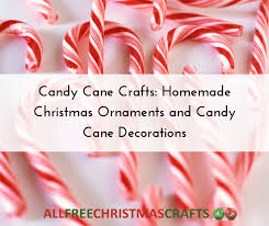 Place 2 inches apart on cookie . Candy Cane Crafts 14 Homemade Christmas Ornaments And Candy Cane Decorations Allfreechristmascrafts Com