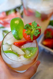 Add equal parts strawberry basil syrup, margarita mix, and tequila. Easy Strawberry Basil Margaritas Simple Fresh Cocktail The Beard And The Baker