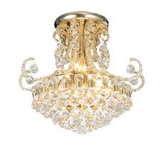 Thus, we have noted down some places in the home where you can have hanging chandelires. Gold Plated Crystal Chandelier Light For Low Ceilings Buy Chandeliers