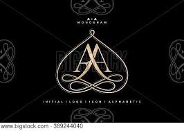 Aa Monogram, Aa Vector & Photo (Free Trial)