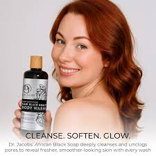 Amazon.com : Dr Jacobs Naturals Authentic African Raw Black Soap,  All-In-One Cleanser for Face Wash, Sensitive Skin Body Wash, Shampoo,  Shaving Soap