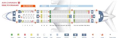 air canada fleet boeing 787 8 dreamliner details and