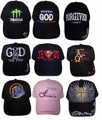 Christian Baseball Caps Assorted Messages 6 In 2021 Baseball Cap Christian Hats Caps Hats