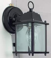 Sunset Lighting F7802 31 1 Light Black Outdoor Lantern With Clear Beveled Glass At Clw Lighting