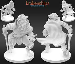 Grimalkin Fighter Krakenships 28mm Miniatures Miniatures Miniature Figures
