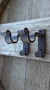 Sb211 Double Forged Brackets Wood Pole Iron Bracket 1 Each Etsy In 2021 Curtain Pole Brackets Curtain Rods Curtain Poles