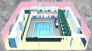 DL] MMD School Swimming Pool Stage by Maddoktor2 on DeviantArt