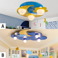 Modern Kids Children Baby Room Led Flush Mount Lighting 2 Options Available Beautifulhalo Com