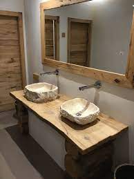 Bathroom Collection Bathroom Lavabi Sink Design Homeideas Interiors Rinovo Legno Wood Idea Lav Bagno Legno Bagni In Stile Rustico Idee Bagno Rustico