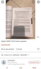 We did not find results for: Gmat Soal Latihan Beserta Jawaban Buku Alat Tulis Buku Di Carousell