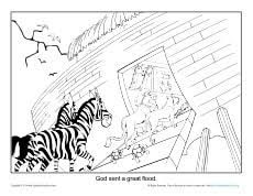 You could download these coloring pages free of charge and employ it in coloring activities along with your children. Noah S Ark Coloring Pages Noah Printable Sheets For Kids