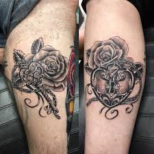 Lock And Key Tattoo 68 Matching Couple Tattoos Key Tattoo Designs Couples Tattoo Designs Designs include tribal hearts, sacred hearts, realistic hearts, winged hearts, locket hearts and many more. key tattoo designs