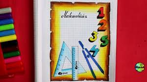 Caratulas para cuadernos de hombres. Super Caratula Para Matematicas Para Primaria Youtube