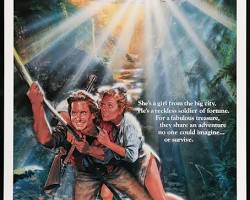 Image of Romancing the Stone movie poster 1984