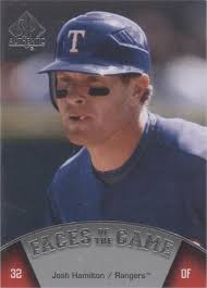 Josh Hamilton 2009 SP Authentic #193 Texas Rangers Mint