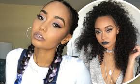 Fans also immediately rushed to congratulate the first little mix star to fall pregnant. Little Mix S Leigh Anne Transforms Hairstyles In 24 Hours Daily Mail Online