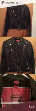Faux Leather Jacket Collection By Bernardo Great Condition Small Bernardo Jackets Coats Faux Leather Jackets Clothes Design Leather Jacket
