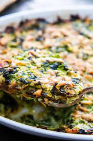 Zucchini And Spinach Gratin Recipe Zucchini Side Dishes Spinach Gratin Spinach Bake