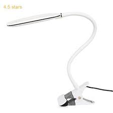 Clip On Lights Kingland Led Desk Lamp 2 Level Dimmable 24 Eye Care Led 12 Cool White Leds 12 Warm White Leds F Clip Lamp Led Desk Lamp Office Lighting Design