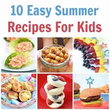 Kids' party recipes if you're hosting a children's party or sleepover, or just having a special family tea at home, have a go at one of our epic kids' party food recipes. 10 Easy Recipes To Cook With Kids This Summer Eats Amazing
