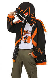 Katsuki bakugou / кацуки бакугоу. My Hero Academia Katsuki Bakugou Dinosaurier Tyrannosaurus Kapuzenpullover Daily Jacke Mantel Cosplay Kostum