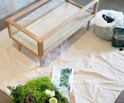 Terrarium Table In 2020 Terrarium Table Terrarium Table