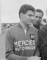 A generation of french children learned to cycle to the encouraging cry of 'vas y poupou' a catchphrase using poulidor's nickname as a term. Raymond Poulidor Wikipedia