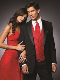 Black And Red Prom Tux Red And Black Tuxedo Prom Outfits Dress Attire Groom Attire