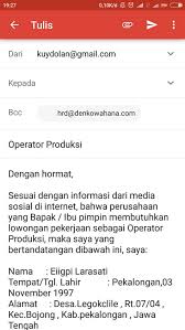 Inilah pembahasan selengkapnya mengenai contoh surat lamaran kerja di perusahaan perkebunan kelapa sawit. Download Contoh Surat Lamaran Kerja Via Email Dan Tata Cara