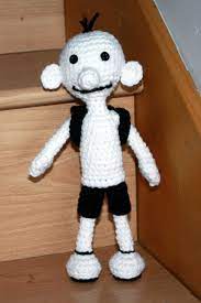 Diary Of A Wimpy Kid Inspired Amigurumi Wimpy Kid Kids Inspire Child Doll