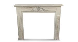 00 $ cents / chaque. Encadrement Manteau Cheminee Bois Ceruse Blanc 120x22 5x98 5cm