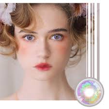 Olivia 7 tone Pink contacts Halloween Natural Lenses