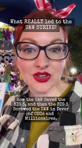 What no one is explaining to you about the actual source of the #UAWStrike.  How the #UAW saved the #BIG3 and the Big 3 screwed the workers in favor of  ##millionairesin return!!! ...