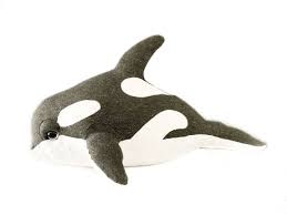 Georgia Baby Orca Animals Handmade Stuffed Animals Orca