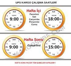 Adresimden saat kaça kadar kargo alımı yapılır? Ups Kargo Calisma Saatleri Kargo Sube