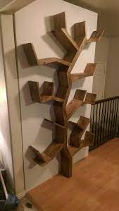 Diy Tree Bookshelf By Sow S Ear Farm House Design On Facebook Bookshelves Diy Tree Bookshelf Decorating Shelves