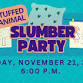 Stuffed Animal Slumber Party event image