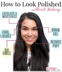 How To Look Polished Without Makeup Slashed Beauty Without Makeup Skin Skin Care