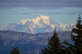 Le Mont Blanc Vu Du Mont Revard Mont Blanc Montagne Savoie