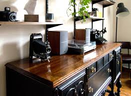 Antique Buffet Restoration Using Black Chalk Paint Antique Buffet Painted Buffet Chalk Paint Buffet
