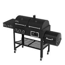 Smoke Hollow 3500 Gas Charcoal Smoker Grill With Side Burner Charcoal Smoker Grilling Gas And Charcoal Grill