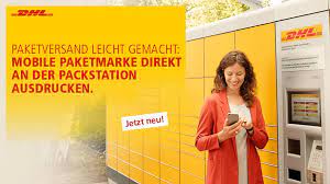 Paketmarke drucken (ich wollte an der packstation drucken, leider war dort kein papier. Dhl Paket On Twitter Neu Drucken Sie Ihre Mobile Paketmarke Jetzt Direkt An Der Packstation Https T Co 52s0a1dayc So Funktioniert S 1 Paketmarke Online Oder In Der Dhl App Kaufen 2 Qr Code An