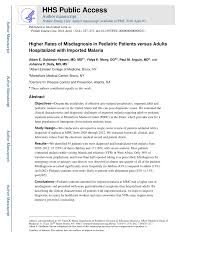 Pdf Higher Rates Of Misdiagnosis In Pediatric Patients