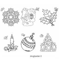 Disegni Di Natale Da Colorare Per Bambini Babbo Natale E Alberi Colorati Colori Di Natale Natale Disegni Da Colorare