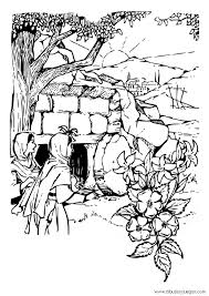Pinta un libro lleno de dibujos infantiles. Dibujo Resurreccion Jesus 004 Dibujos Y Juegos Para Pintar Y Colorear