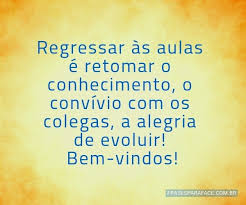 Ao acessar com os dados do estudante, o. Regressar As Aulas E Retomar O Conhecimento O