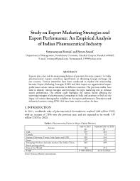 Mail marketer synamatic systems pvt ltd, 11, opp. Pdf Study On Export Marketing Strategies And Export Performance An Empirical Satyanarayana Rentala Academia Edu